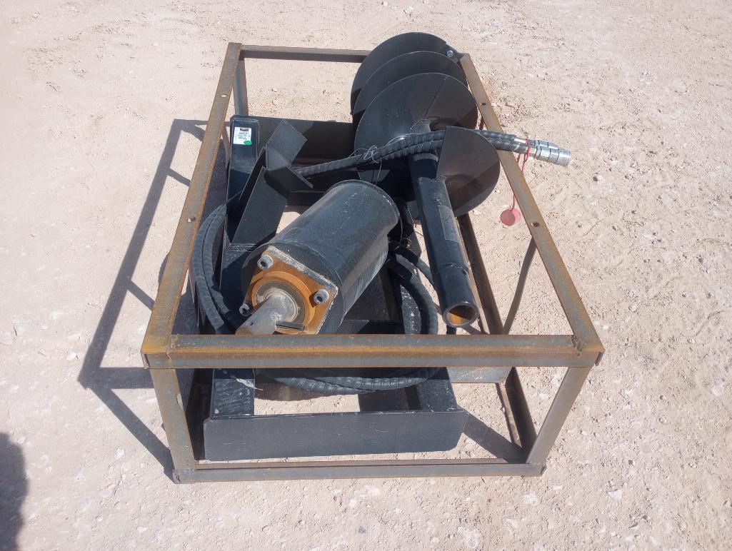 Unused Mower King SSECAG-Y Heavy Duty Skid Steer Auger