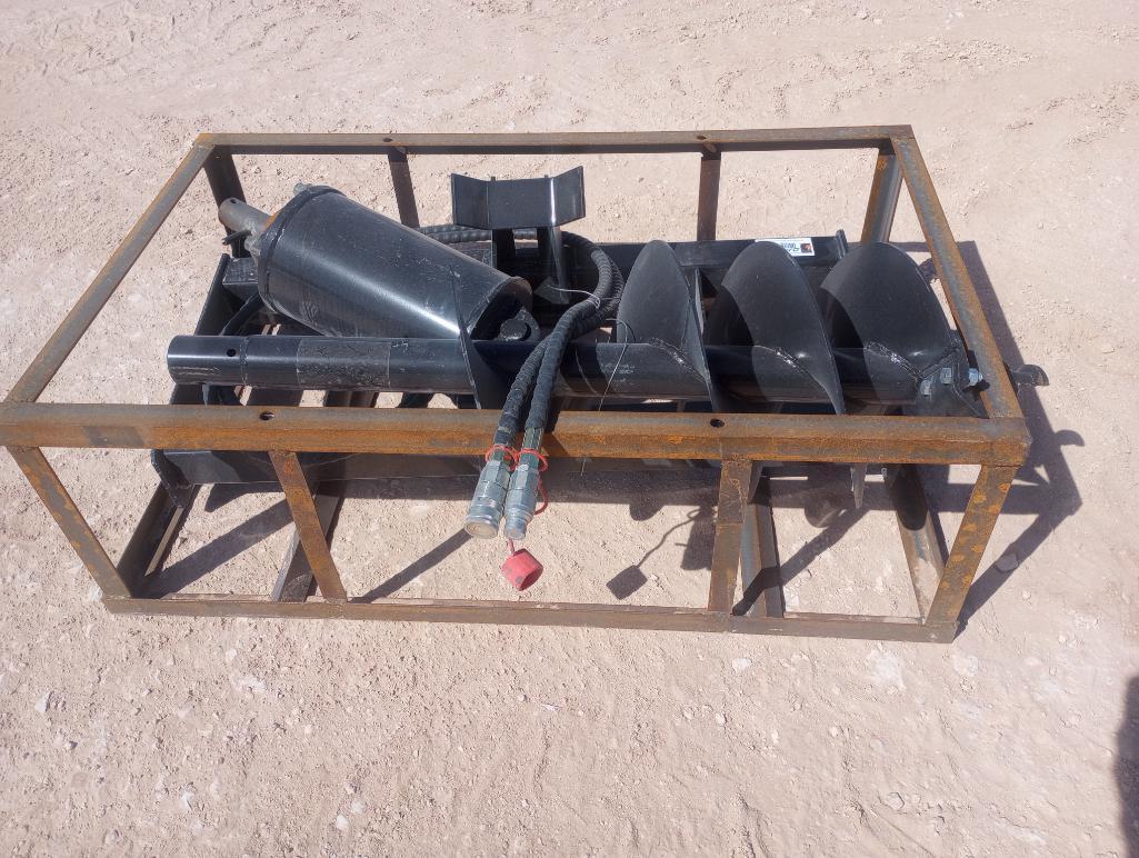 Unused Mower King SSECAG-Y Heavy Duty Skid Steer Auger