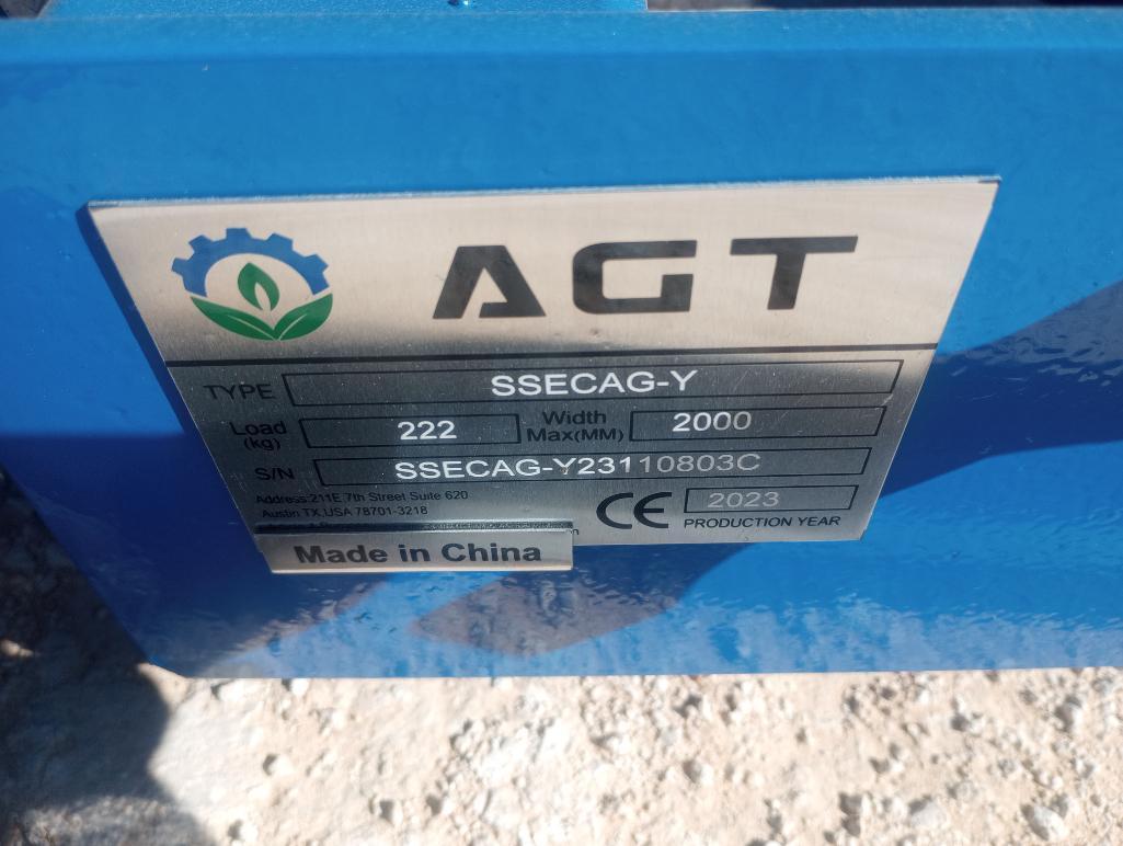 Unused AGT SSECAG-Y Heavy Duty Skid Steer Auger