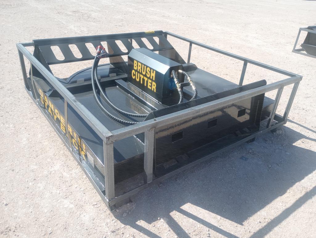 Unused Mower King SSRC72 Skid Steer Brush Cutter