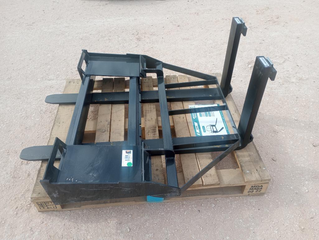 Unused AGT SAII100 Pallet Forks (Skid Steer Attachment)