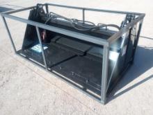 Unused Topcat 4 in 1 BCT 73" Skid Steer Bucket