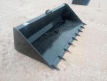 Unused 78? Skid Steer Bucket w/Teeth