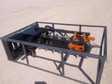 Unused Mower King ECSSCT72 Trencher (Skid Steer Attachment)