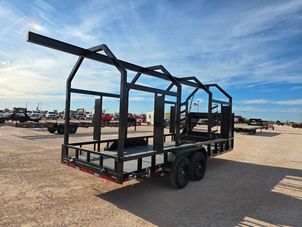 Unused 2023 DP...Platinumstar...20FT Gooseneck Hoist Trailer