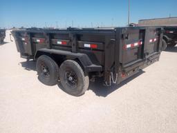 Unused 2024 ED 12Ft Dump Trailer