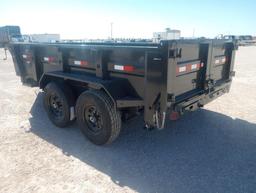 Unused 2024 ED 12Ft Dump Trailer