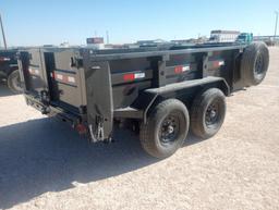 Unused 2024 ED 12Ft Dump Trailer