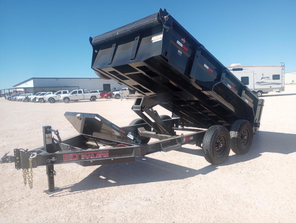 Unused 2024 ED 12Ft Dump Trailer