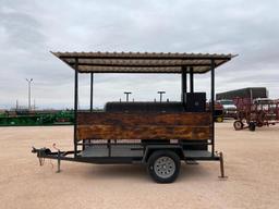 Shop Made Portable BBQ Smoker Trailer