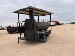 Shop Made Portable BBQ Smoker Trailer