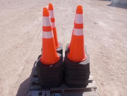 (50) Unused Safety Traffic Cones