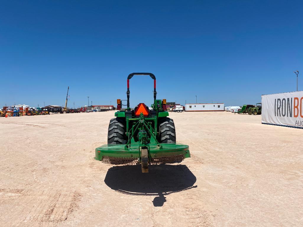 John Deere 4044M Tractor w/ Frontier RC2072 Rotary Mower