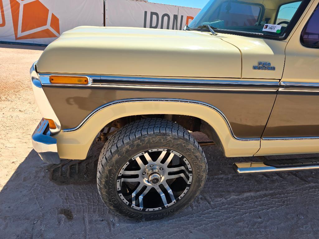 1979 Ford F150 Custom Pickup