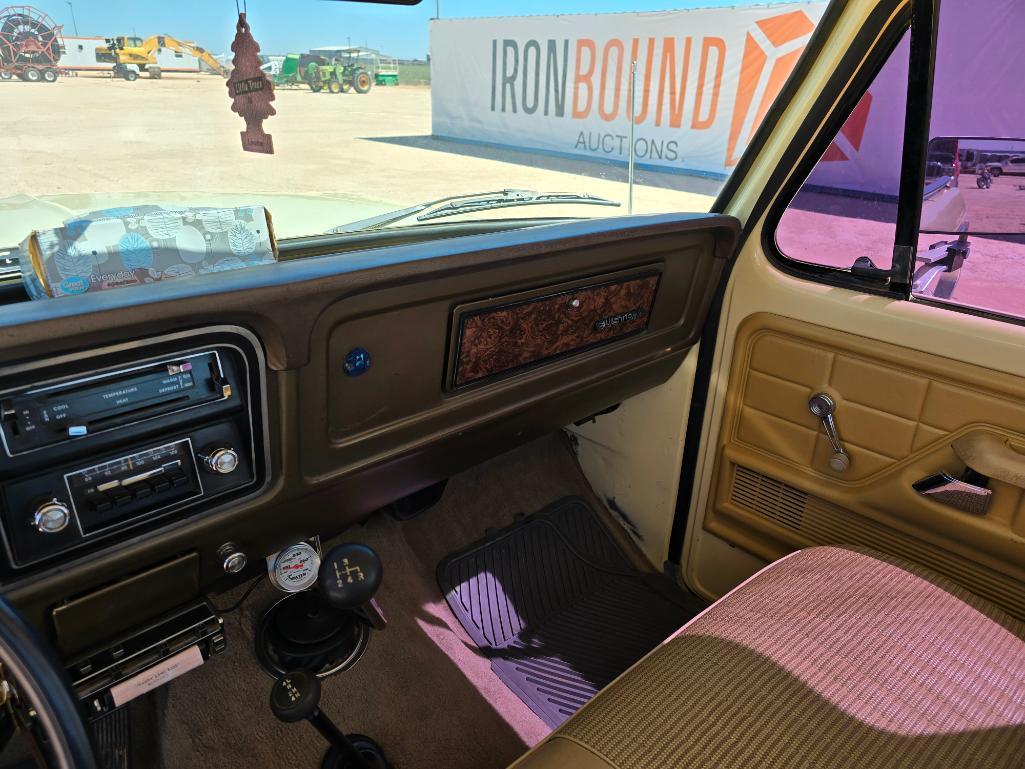 1979 Ford F150 Custom Pickup