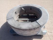 Unused Veneer Stone Fire Pit