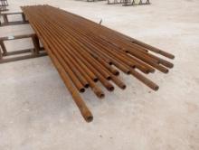 (23) Joints of 2 3/8'' Steel Pipe