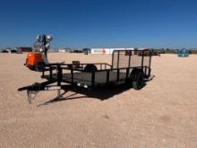 Gitesa Single Axle Utility Trailer