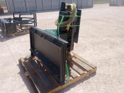 Unused Distributions SB40-SLP Post Driver (Skid Steer Attachment)