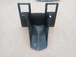 Unused 40'' Skid Steer Spade Bucket