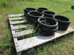 Pallet of Rubber for Planter Wheels