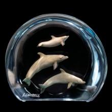 Kitty Cantrell "Aquatic Ballet" Limited Edition Mixed Media Lucite Sculpture