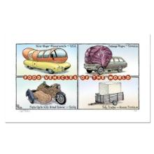 Bizarro "Food Cars" Limited Edition Giclee on Paper