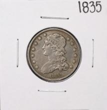 1835 Capped Bust Quarter Coin