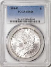 1888-O $1 Morgan Silver Dollar Coin PCGS MS65