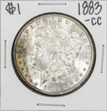 1883-CC $1 Morgan Silver Dollar Coin Nice Toning