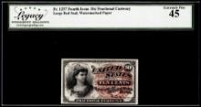 1863 Fourth Issue 10 Cents Fractional Currency Note Fr.1257 Legacy Extremely Fine 45