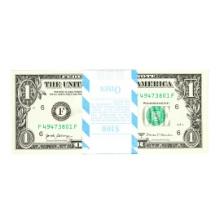 Pack of (100) Consecutive 2017A $1 Federal Reserve Notes Atlanta