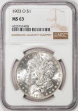 1903-O $1 Morgan Silver Dollar Coin NGC MS63