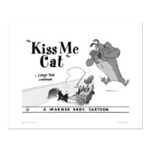 Looney Tunes "Kiss Me Cat" Limited Edition Giclee on Paper