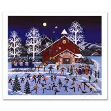 Jane Wooster Scott "Moonlight Merriment" Limited Edition Lithograph on Paper