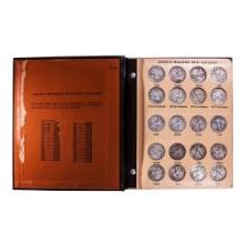 Set of 1916-1947 Walking Liberty Half Dollar Coins in Dansco Book with Extra Coins