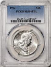 1962 Franklin Half Dollar Coin PCGS MS64FBL