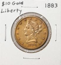 1883 $10 Liberty Head Eagle Gold Coin