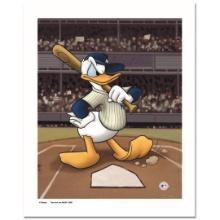 Disney "Donald at the Plate" Limited Edition Giclee on Paper
