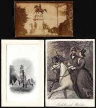 Lot of (3) 1800's Vignette from Original Proof Plates
