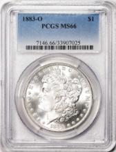 1883-O $1 Morgan Silver Dollar Coin PCGS MS66