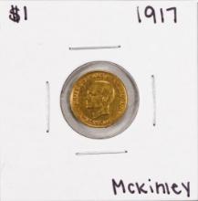 1917 $1 McKinley Commemorative Gold Dollar Coin
