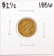 1856 $2 1/2 Liberty Head Quarter Eagle Gold Coin
