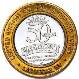 .999 Silver Sam Boyd's Fremont Las Vegas $10 Casino Limited Edition Gaming Token