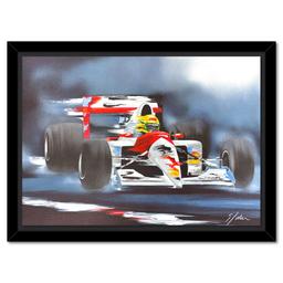 Victor Spahn "Ayrton Senna" Limited Edition Lithograph on Paper