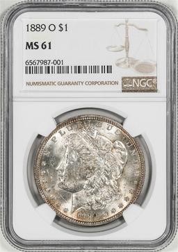 1889-O $1 Morgan Silver Dollar Coin NGC MS61