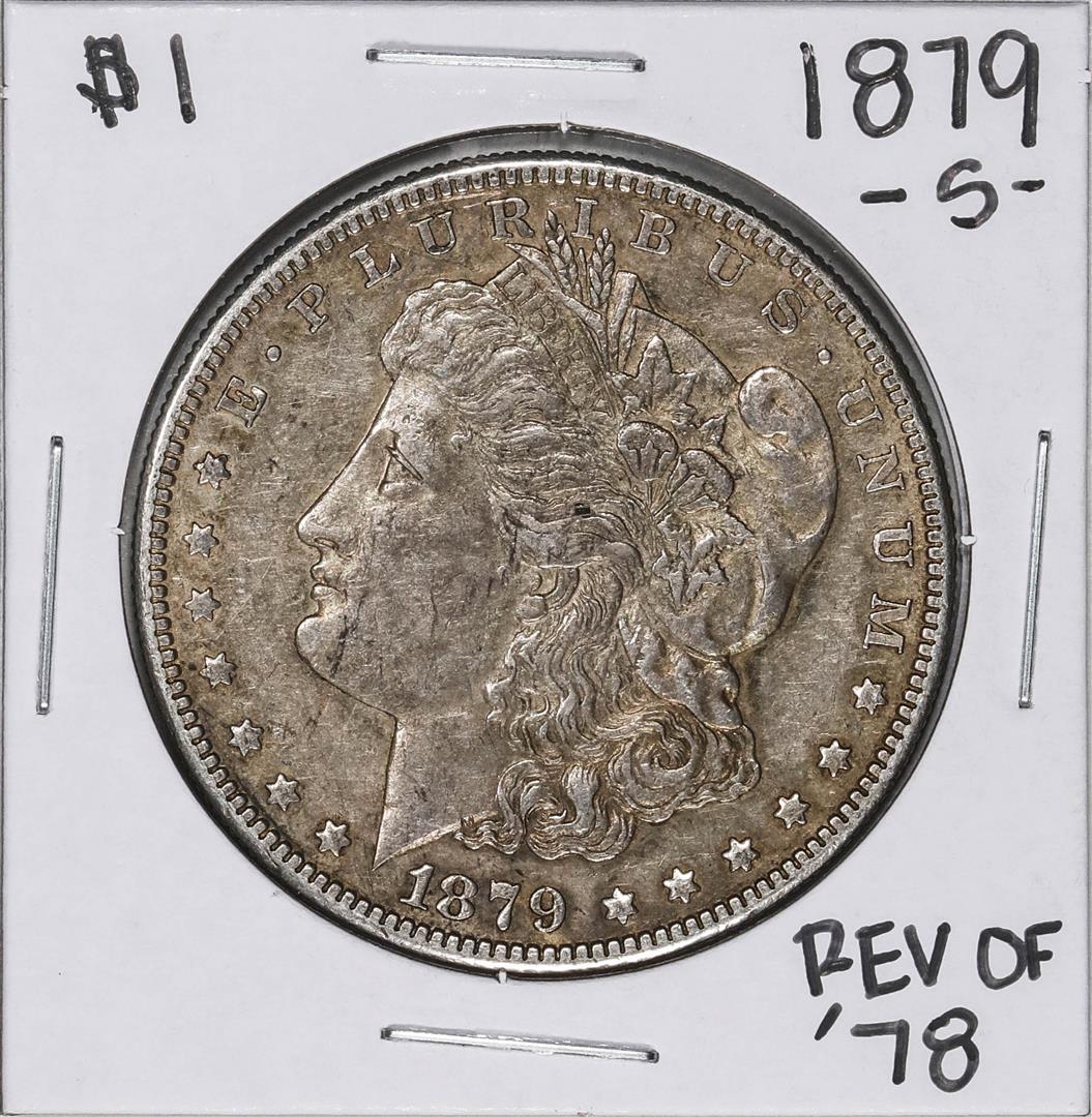 1879-S Reverse of 78' $1 Morgan Silver Dollar Coin