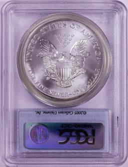 1995 $1 American Silver Eagle Coin PCGS MS68 First Strike