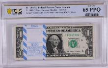 Pack of 2017A $1 Federal Reserve STAR Notes Atlanta Fr.3005-F* PCGS Gem UNC 65PPQ