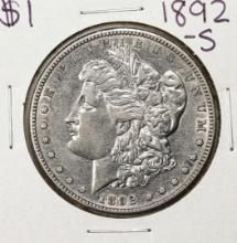 1892-S $1 Morgan Silver Dollar Coin